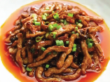 Shred Pork S.S at Pokhara Chinese Restaurant